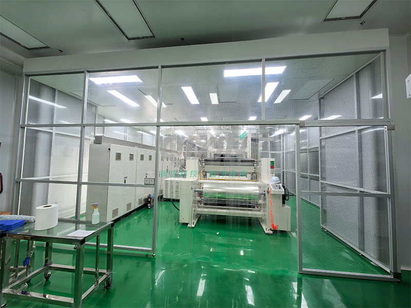 宿迁某新材料行业洁净棚